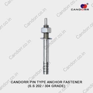 Candorr Pin Type Anchor Fastener(S.S 202/304 Grade)